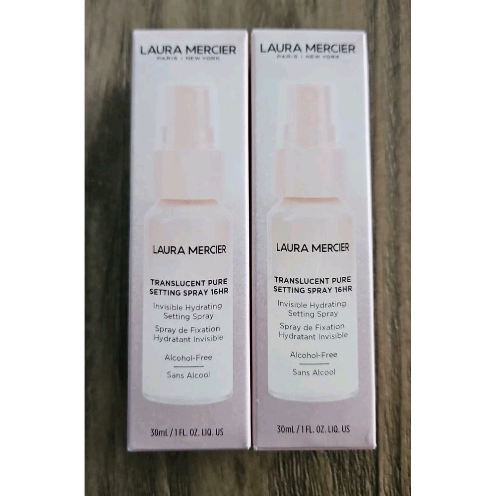2X Laura Mercier Translucent Setting Spray Travel Size New 1 Oz Each
